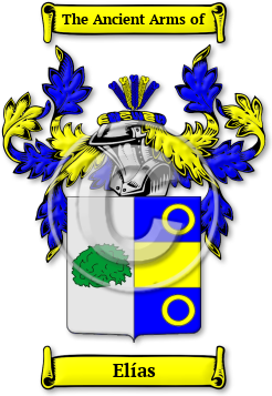 Elías Family Crest Download (JPG) Legacy Series - 600 DPI