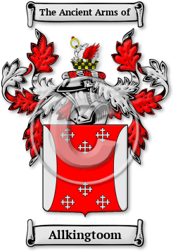 Allkingtoom Family Crest Download (JPG) Legacy Series - 600 DPI