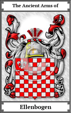 Ellenbogen Family Crest Download (JPG)  Book Plated - 150 DPI