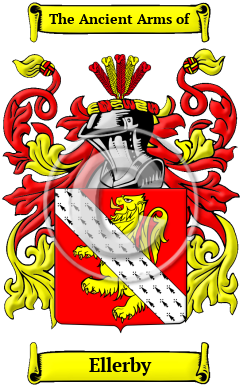 Ellerby Family Crest/Coat of Arms