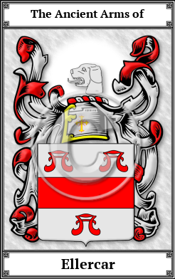 Ellercar Family Crest Download (JPG)  Book Plated - 150 DPI