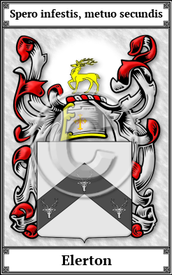 Elerton Family Crest Download (JPG)  Book Plated - 150 DPI