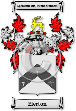 Elerton Family Crest Download (jpg) Legacy Series - 150 DPI