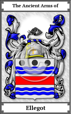Ellegot Family Crest Download (JPG) Book Plated - 600 DPI