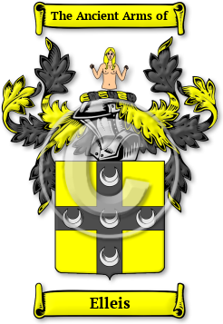 Elleis Family Crest Download (jpg) Legacy Series - 150 DPI