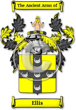 Ellis Family Crest Download (jpg) Legacy Series - 150 DPI