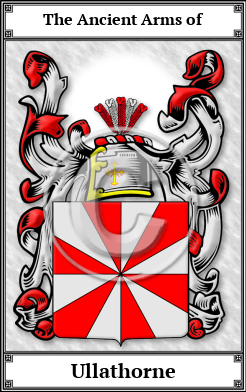 Ullathorne Family Crest Download (JPG)  Book Plated - 150 DPI