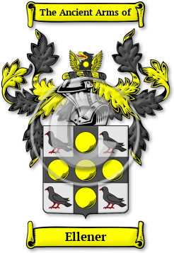 Ellener Family Crest Download (jpg) Legacy Series - 150 DPI