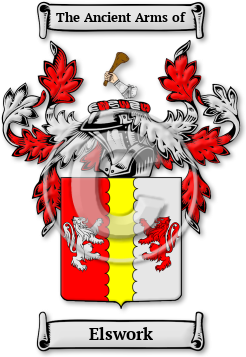 Elswork Family Crest Download (jpg) Legacy Series - 150 DPI