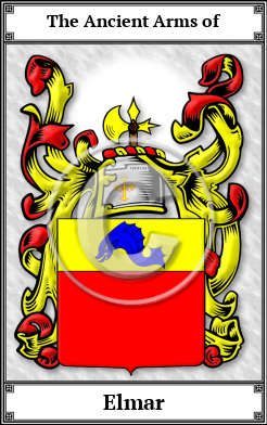 Elmar Family Crest Download (JPG)  Book Plated - 150 DPI
