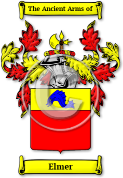 Elmer Family Crest Download (jpg) Legacy Series - 150 DPI