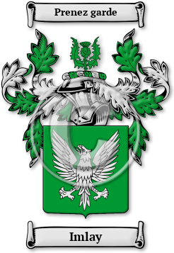 Imlay Family Crest Download (JPG) Legacy Series - 600 DPI