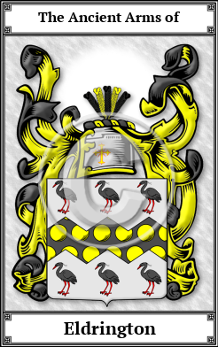 Eldrington Family Crest Download (JPG)  Book Plated - 150 DPI