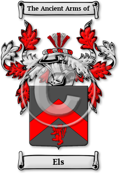 Els Family Crest Download (jpg) Legacy Series - 150 DPI