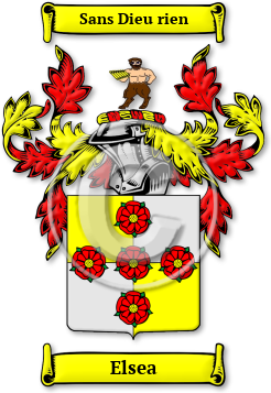 Elsea Family Crest Download (jpg) Legacy Series - 150 DPI