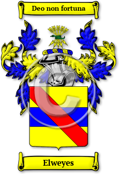 Elweyes Family Crest Download (jpg) Legacy Series - 150 DPI