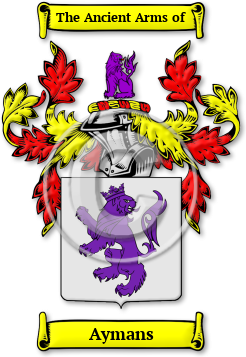 Aymans Family Crest Download (jpg) Legacy Series - 150 DPI