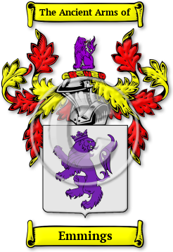 Emmings Family Crest Download (JPG) Legacy Series - 600 DPI