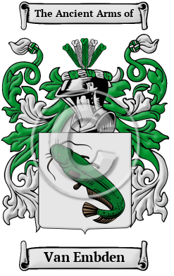 Van Embden Family Crest/Coat of Arms