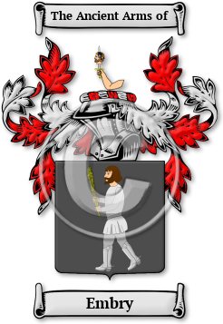 Embry Family Crest Download (jpg) Legacy Series - 150 DPI