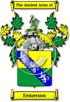 Eemerson Family Crest Download (jpg) Legacy Series - 150 DPI