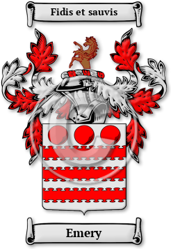 Emery Family Crest Download (JPG) Legacy Series - 300 DPI
