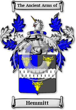 Hemmitt Family Crest Download (jpg) Legacy Series - 150 DPI