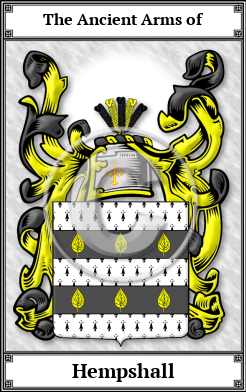 Hempshall Family Crest Download (JPG)  Book Plated - 150 DPI