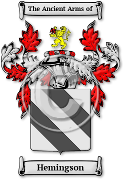 Hemingson Family Crest Download (JPG) Legacy Series - 600 DPI