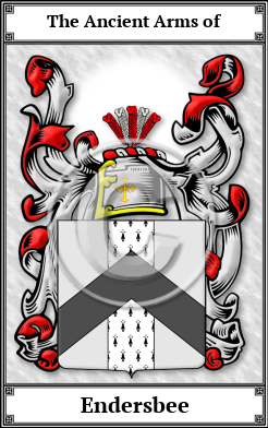 Endersbee Family Crest Download (JPG)  Book Plated - 150 DPI