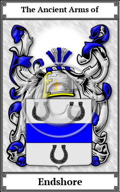 Endshore Family Crest Download (JPG)  Book Plated - 150 DPI