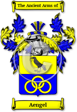 Aengel Family Crest Download (jpg) Legacy Series - 150 DPI