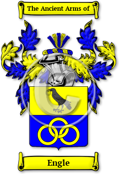Engle Family Crest Download (JPG) Legacy Series - 300 DPI