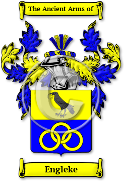 Engleke Family Crest Download (JPG) Legacy Series - 600 DPI