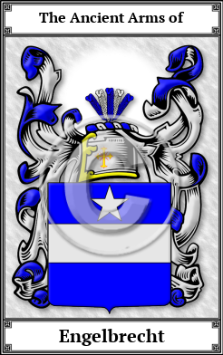 Engelbrecht Family Crest Download (JPG)  Book Plated - 150 DPI