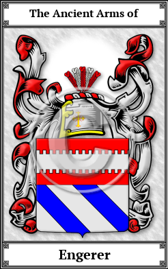 Engerer Family Crest Download (JPG)  Book Plated - 150 DPI