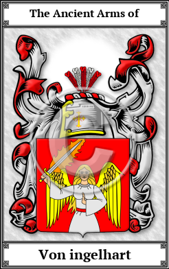 Von ingelhart Family Crest Download (JPG)  Book Plated - 150 DPI