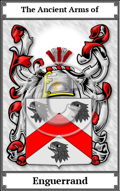 Enguerrand Family Crest Download (JPG) Book Plated - 600 DPI