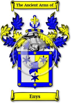 Enys Family Crest Download (jpg) Legacy Series - 150 DPI