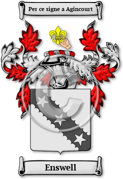 Enswell Family Crest Download (jpg) Legacy Series - 150 DPI
