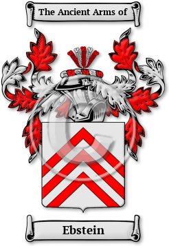 Ebstein Family Crest Download (jpg) Legacy Series - 150 DPI