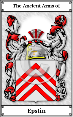 Epstin Family Crest Download (JPG) Book Plated - 600 DPI