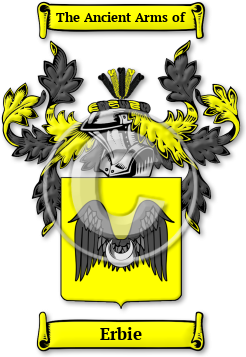 Erbie Family Crest Download (jpg) Legacy Series - 150 DPI