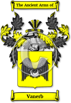 Vanerb Family Crest Download (jpg) Legacy Series - 150 DPI