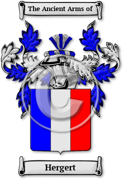 Hergert Family Crest Download (JPG) Legacy Series - 600 DPI