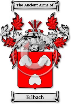 Erlbach Family Crest Download (jpg) Legacy Series - 150 DPI