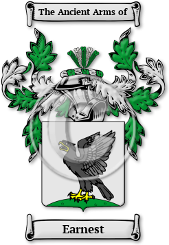 Earnest Family Crest Download (jpg) Legacy Series - 150 DPI