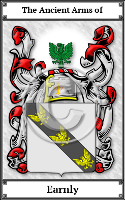 Earnly Family Crest Download (JPG) Book Plated - 600 DPI