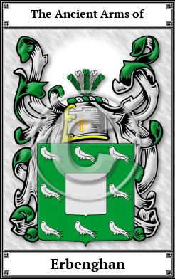 Erbenghan Family Crest Download (JPG) Book Plated - 600 DPI