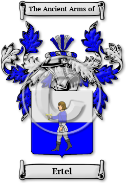 Ertel Family Crest Download (JPG) Legacy Series - 600 DPI